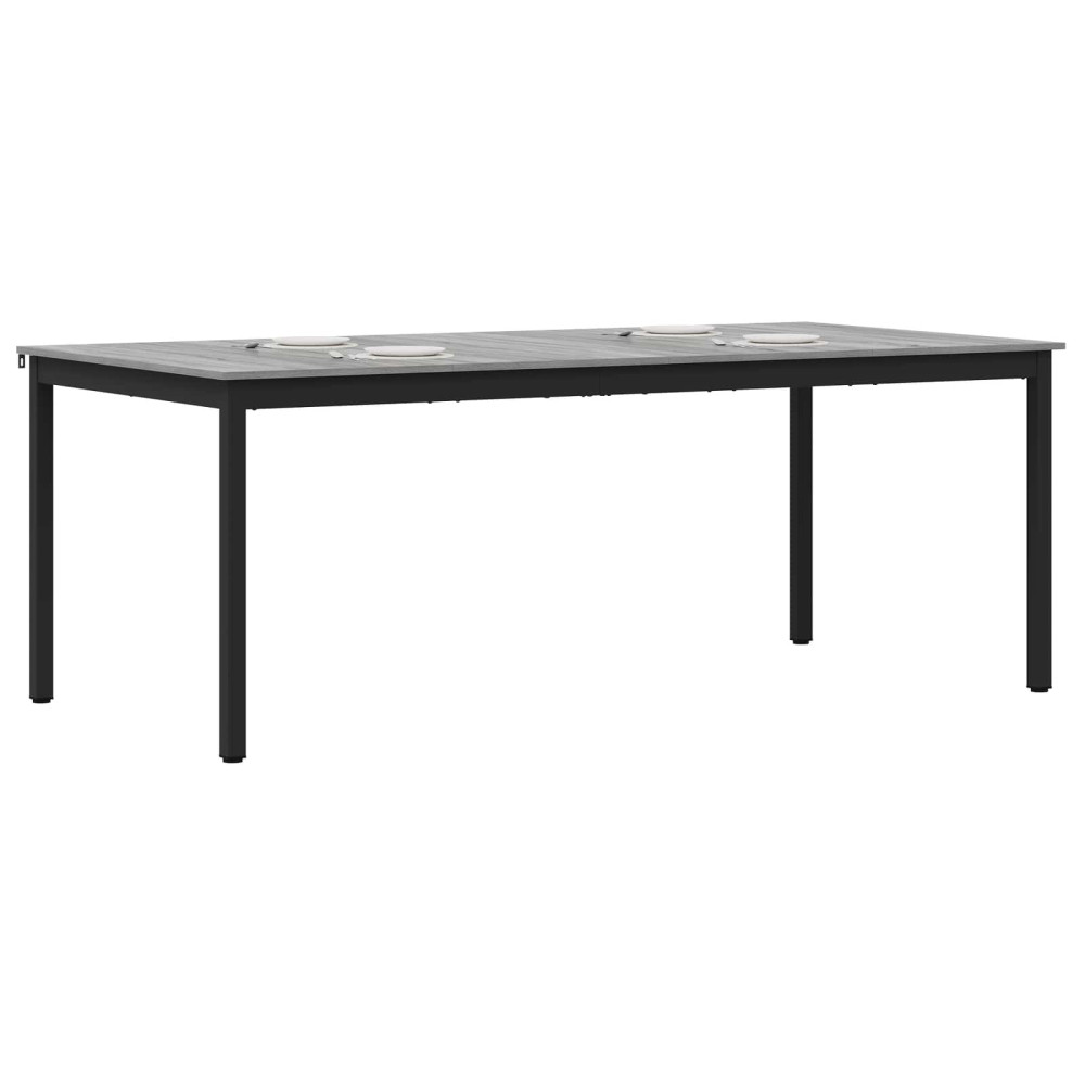 Produktbild för Matbord 2 pcs 200 x 100 x 75 cm Konstruerat trä