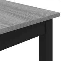 Produktbild för Matbord 2 pcs 200 x 100 x 75 cm Konstruerat trä