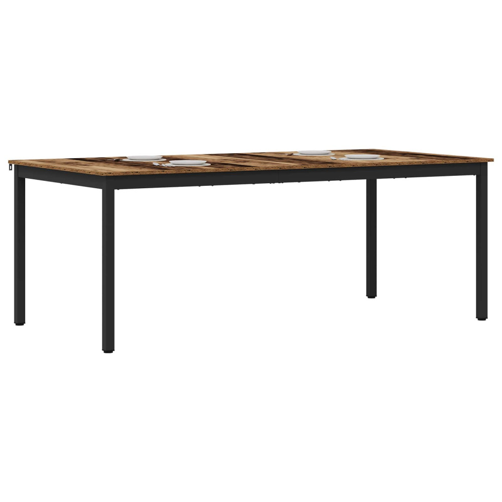Produktbild för Matbord 2 pcs 200 x 100 x 75 cm Konstruerat trä