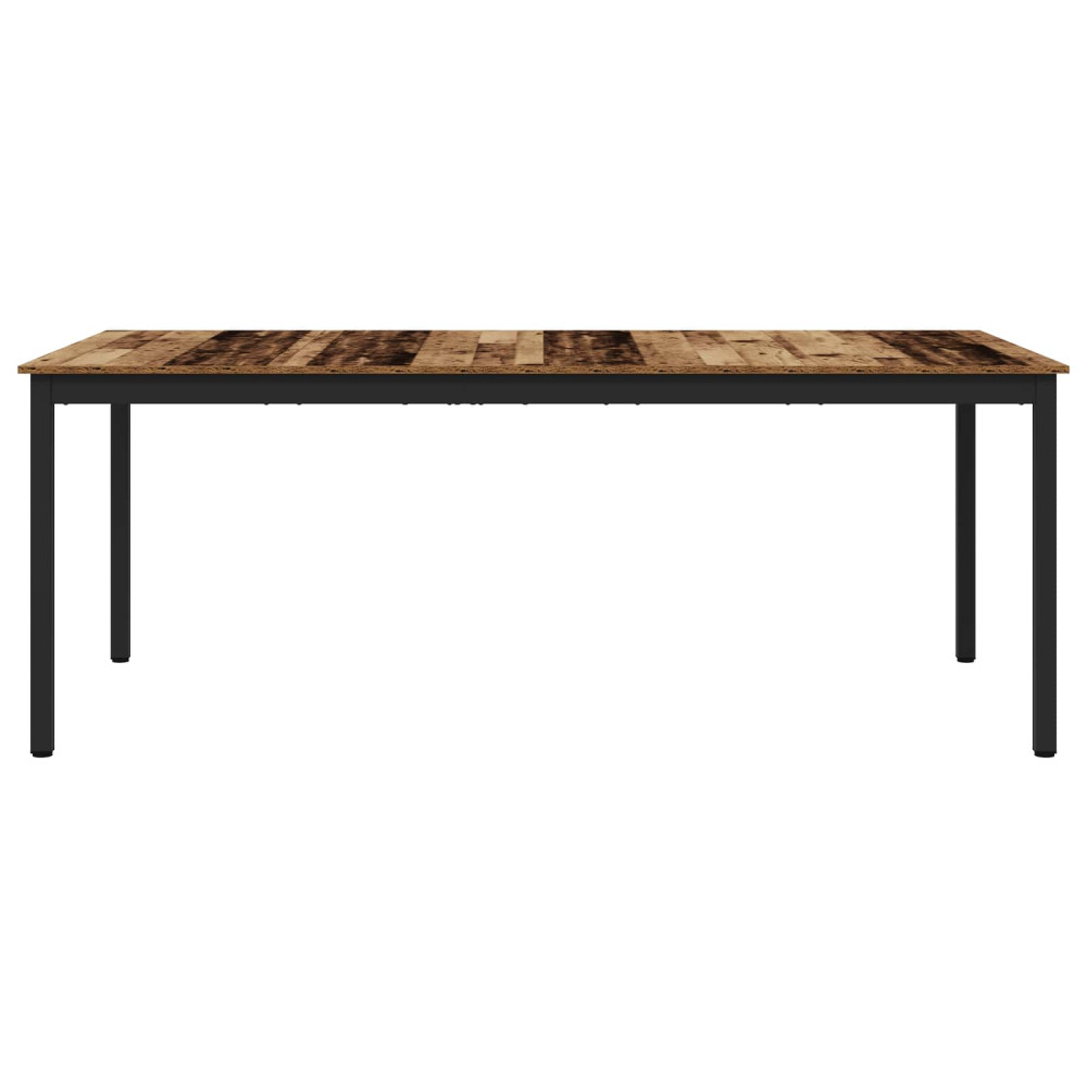 Produktbild för Matbord 2 pcs 200 x 100 x 75 cm Konstruerat trä