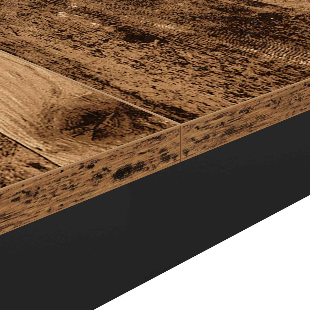 Produktbild för Matbord 2 pcs 200 x 100 x 75 cm Konstruerat trä