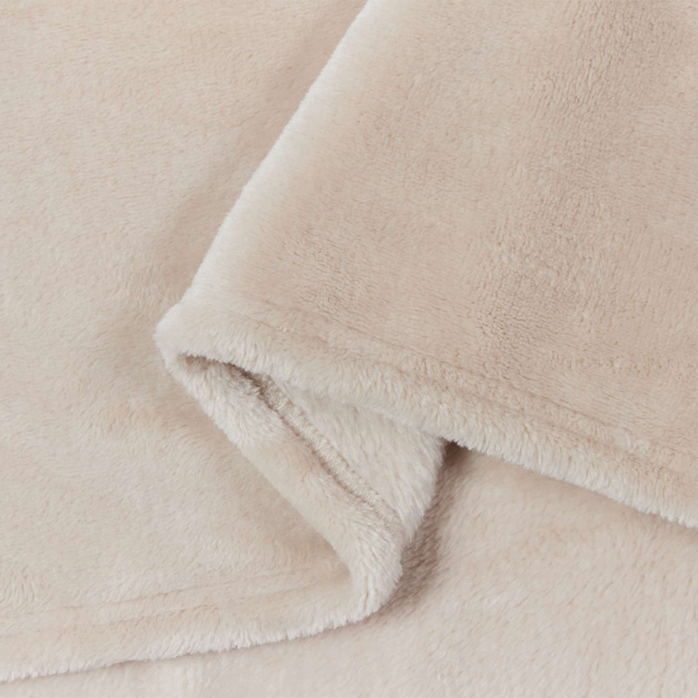 Produktbild för Filtar 6 pcs Beige 130 x 150 cm Fleece