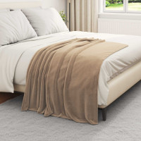 Produktbild för Filtar 6 pcs Kamel 130 x 150 cm Fleece