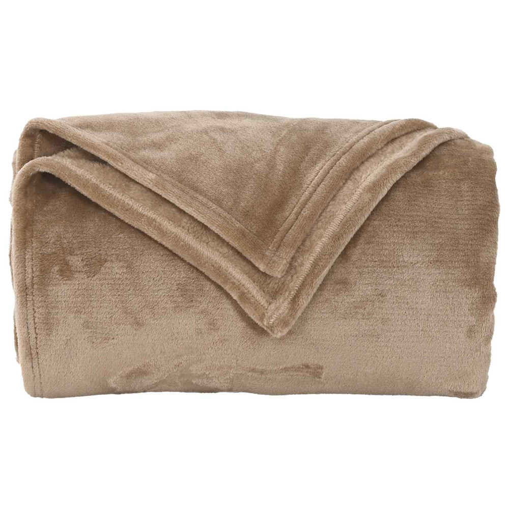 Produktbild för Filtar 6 pcs Kamel 130 x 150 cm Fleece