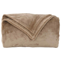 Produktbild för Filtar 6 pcs Kamel 240 x 270 cm Fleece