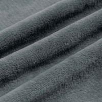 Produktbild för Filtar 6 pcs Mörkgrå 130 x 150 cm Fleece