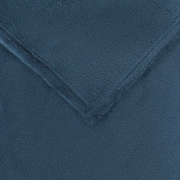 Produktbild för Filtar 6 pcs Mörkblå 150 x 200 cm Fleece