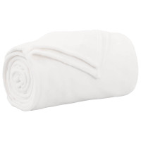 Produktbild för Filtar 6 pcs Vit 150 x 200 cm Fleece