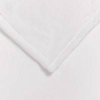 Produktbild för Filtar 6 pcs Vit 150 x 200 cm Fleece