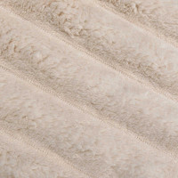 Produktbild för Kastfilt Beige 150 x 130 cm Fleece