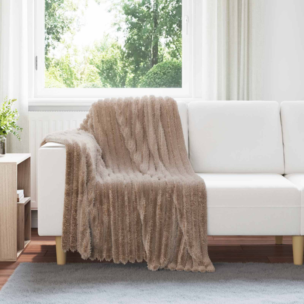 Produktbild för Kastfilt Kamel 150 x 130 cm Fleece