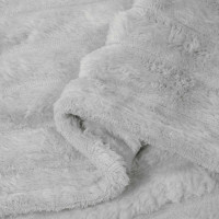 Produktbild för Kastfilt Grå 150 x 130 cm Fleece