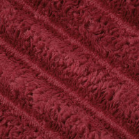 Produktbild för Kastfilt Bordeaux Röd 150 x 130 cm Fleece