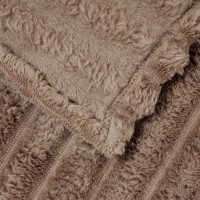 Produktbild för Filtar 6 pcs Kamel 240 x 220 cm Fleece