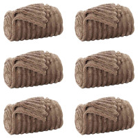 Produktbild för Filtar 6 pcs Kamel 270 x 240 cm Fleece