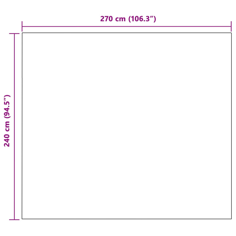 Produktbild för Filtar 6 pcs Kamel 270 x 240 cm Fleece