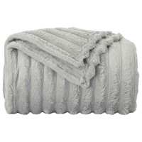Produktbild för Filtar 6 pcs Grå 270 x 240 cm Fleece