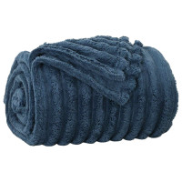 Produktbild för Filtar 6 pcs Mörkblå 270 x 240 cm Fleece