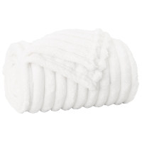 Produktbild för Filtar 6 pcs Vit 240 x 220 cm Fleece