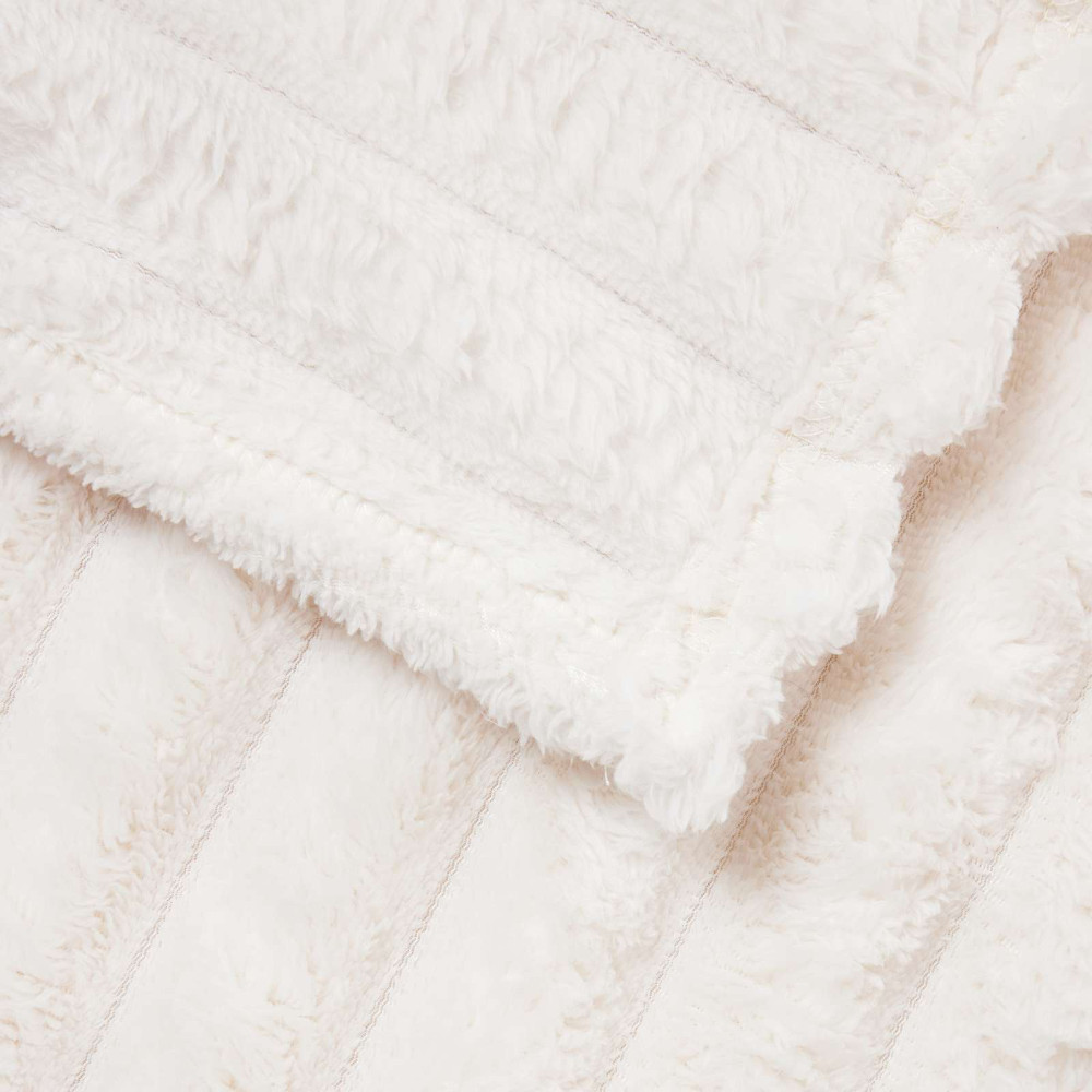 Produktbild för Filtar 6 pcs Kräm 150 x 130 cm Fleece