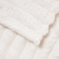 Produktbild för Filtar 6 pcs Kräm 150 x 130 cm Fleece