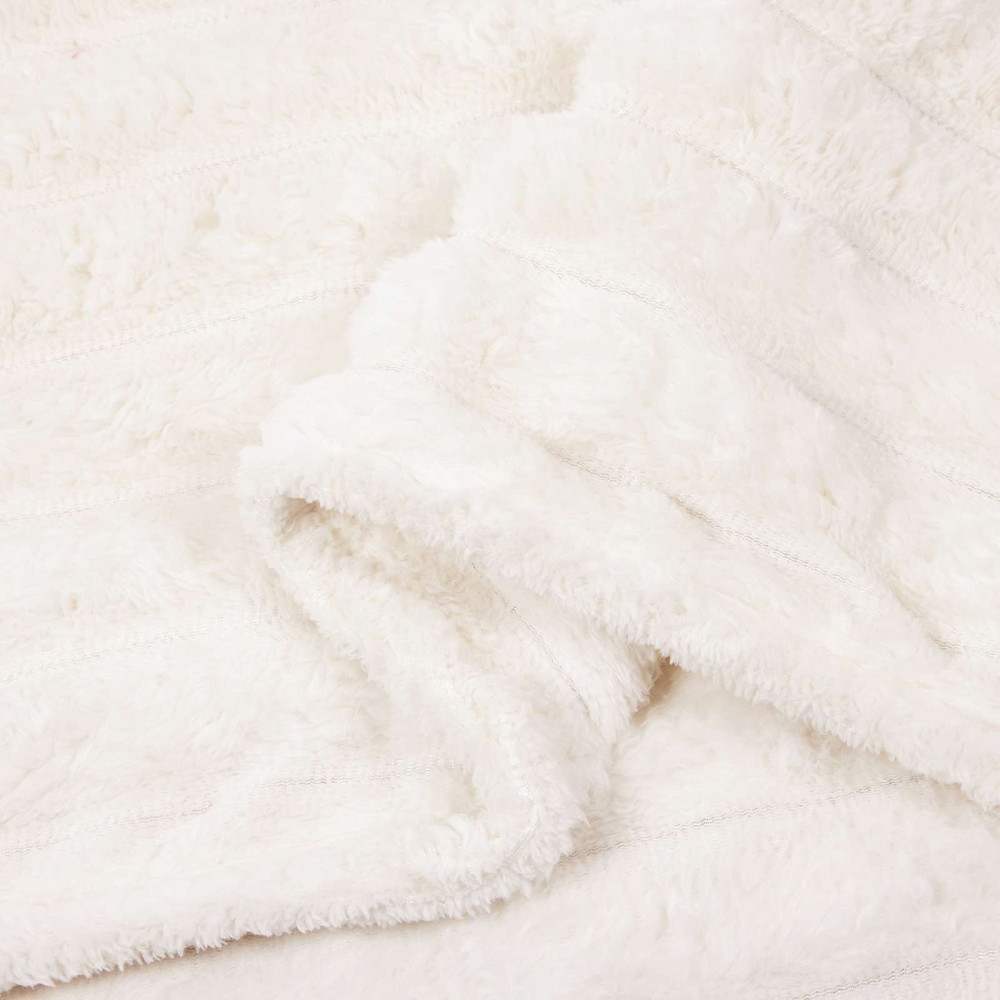 Produktbild för Filtar 6 pcs Kräm 240 x 220 cm Fleece
