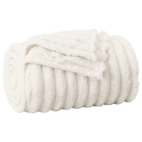 Produktbild för Filtar 6 pcs Kräm 270 x 240 cm Fleece