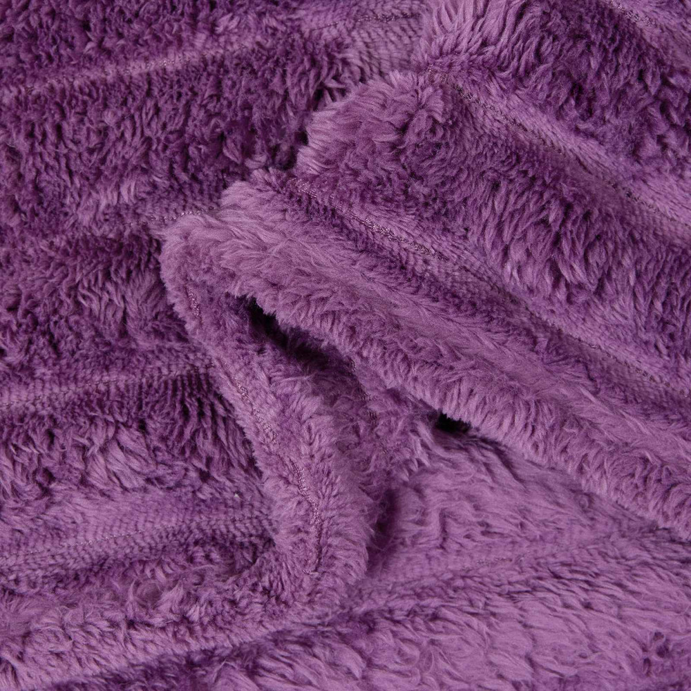 Produktbild för Filtar 6 pcs Lila 150 x 130 cm Fleece