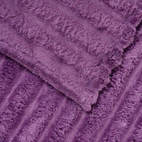 Produktbild för Filtar 6 pcs Lila 200 x 150 cm Fleece