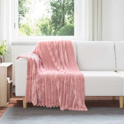 vidaXL Filtar 6 pcs Rosa 150 x 130 cm Fleece - Sovrumsfiltar