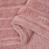 Produktbild för Filtar 6 pcs Rosa 150 x 130 cm Fleece
