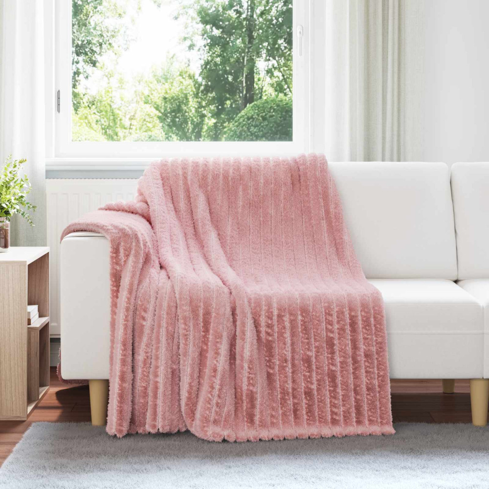 Produktbild för Filtar 6 pcs Rosa 200 x 150 cm Fleece