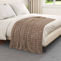 Produktbild för Kastfilt Kamel 150 x 130 cm Fleece