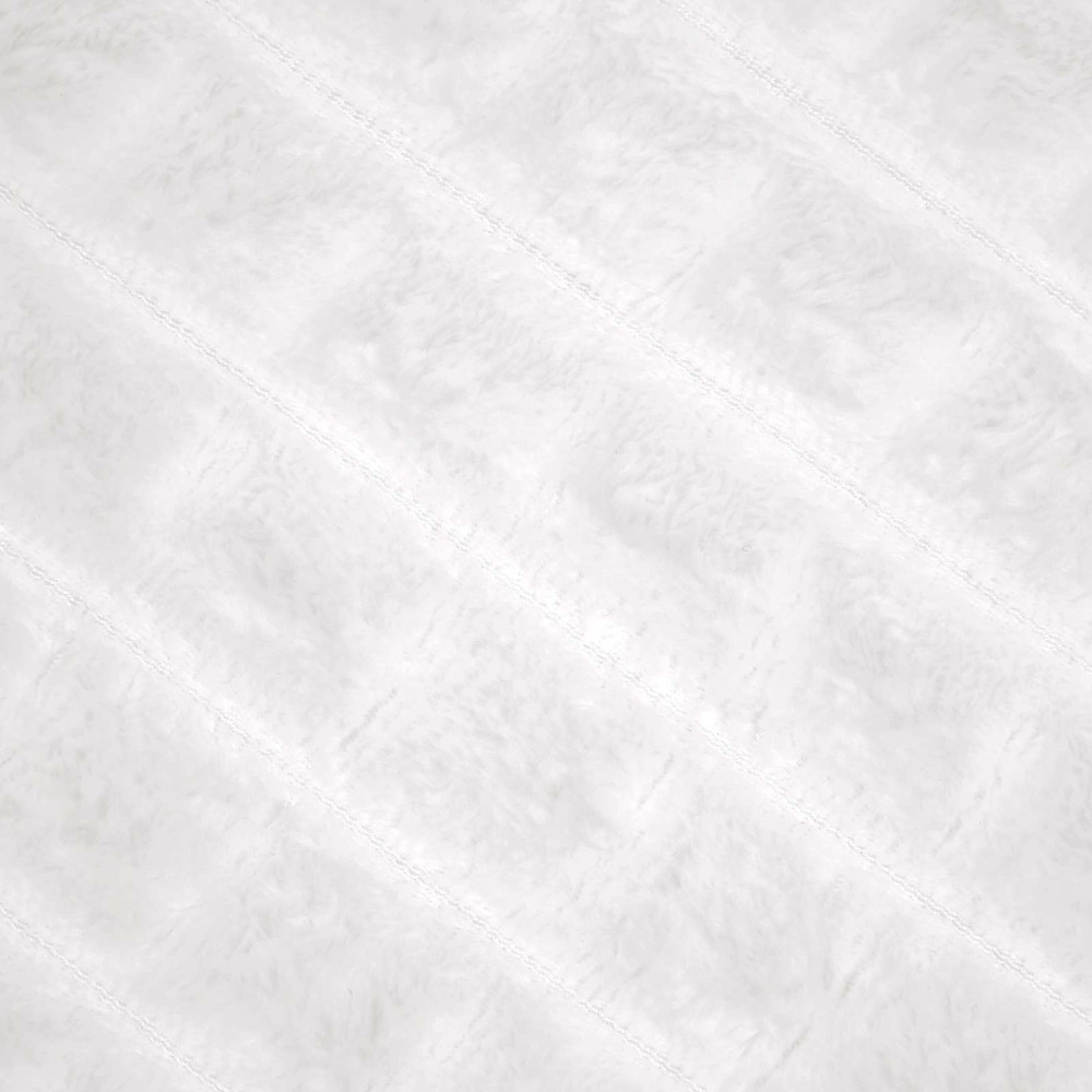 Produktbild för Kastfilt Vit 150 x 130 cm Fleece