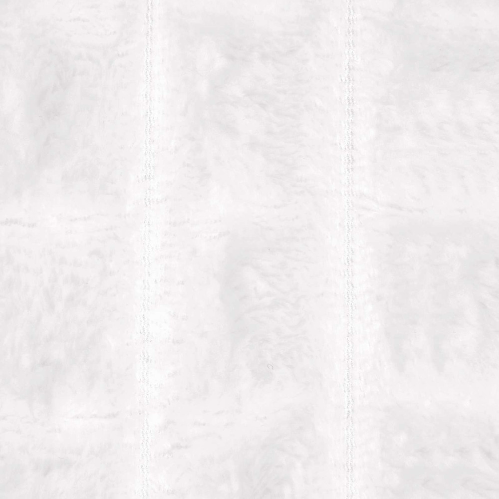 Produktbild för Kastfilt Vit 150 x 130 cm Fleece