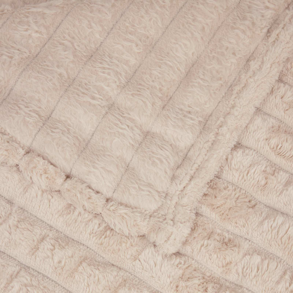 Produktbild för Filtar 6 pcs Beige 150 x 130 cm Fleece