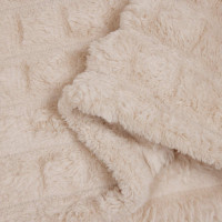 Produktbild för Filtar 6 pcs Beige 150 x 130 cm Fleece