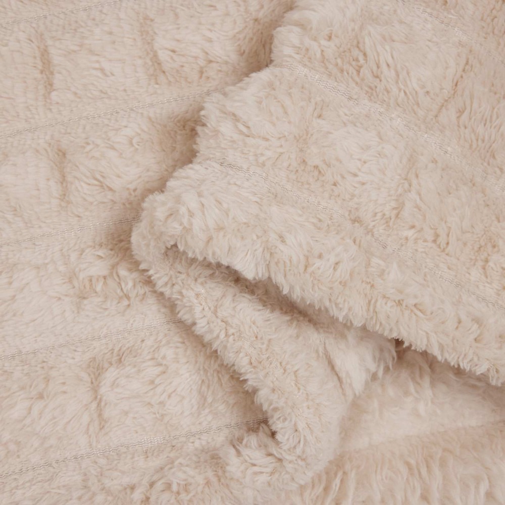 Produktbild för Filtar 6 pcs Beige 240 x 220 cm Fleece