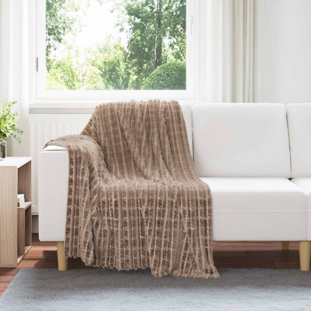 Produktbild för Filtar 6 pcs Kamel 150 x 130 cm Fleece