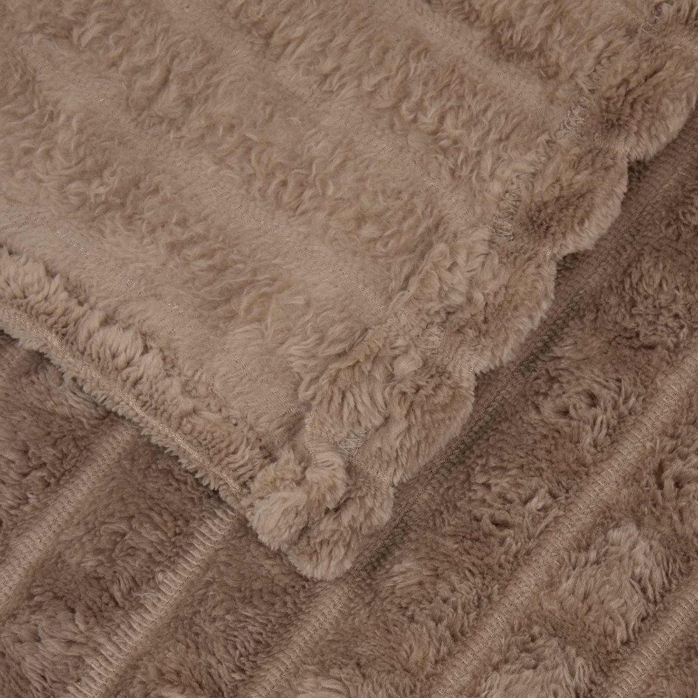 Produktbild för Filtar 6 pcs Kamel 270 x 240 cm Fleece