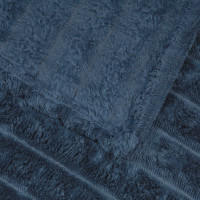 Produktbild för Filtar 6 pcs Mörkblå 150 x 130 cm Fleece