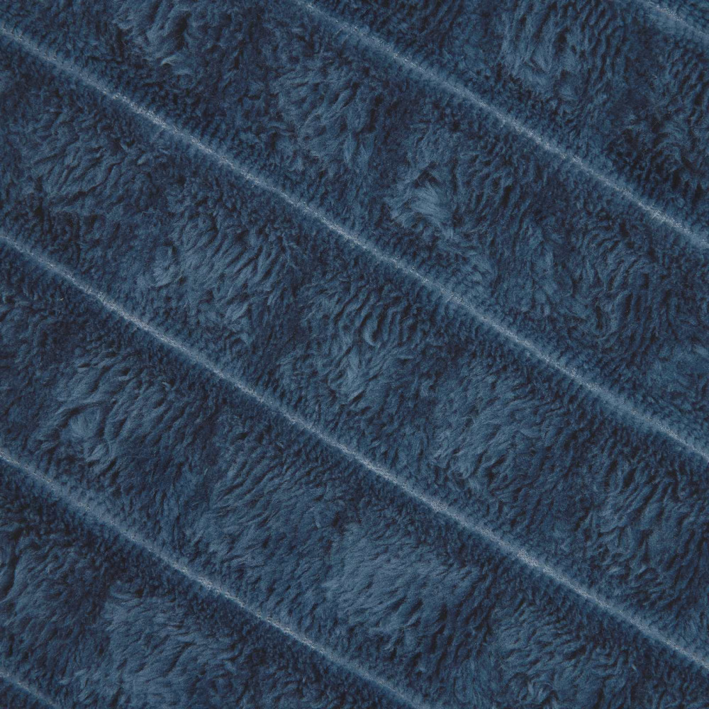 Produktbild för Filtar 6 pcs Mörkblå 200 x 150 cm Fleece