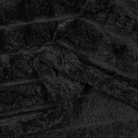 Produktbild för Filtar 6 pcs Svart 200 x 150 cm Fleece