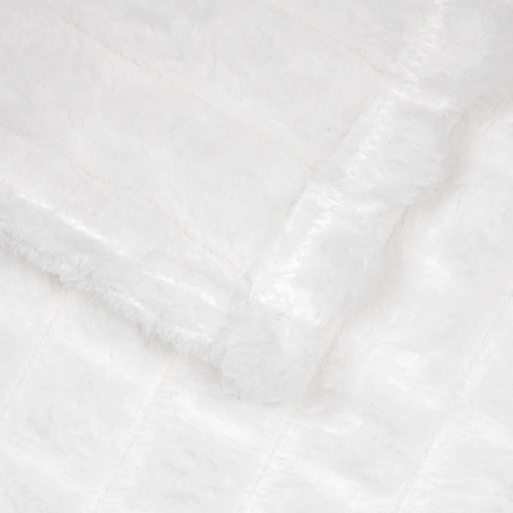 Produktbild för Filtar 6 pcs Vit 200 x 150 cm Fleece