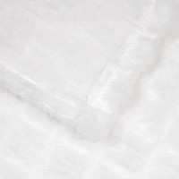 Produktbild för Filtar 6 pcs Vit 270 x 240 cm Fleece