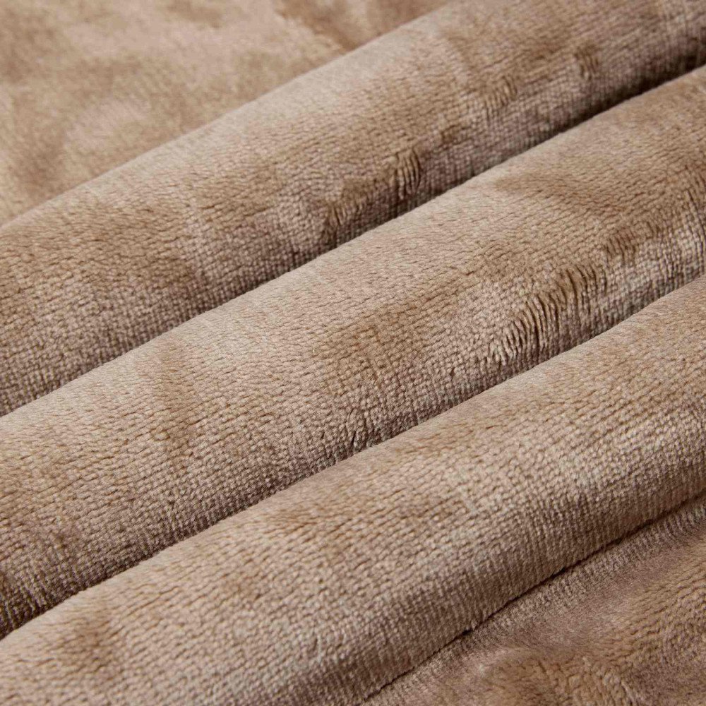 Produktbild för Kastfilt Kamel 130 x 150 cm Fleece