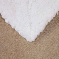 Produktbild för Kastfilt Kamel 220 x 240 cm Fleece