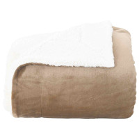 Produktbild för Kastfilt Kamel 240 x 270 cm Fleece