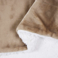 Produktbild för Kastfilt Kamel 240 x 270 cm Fleece