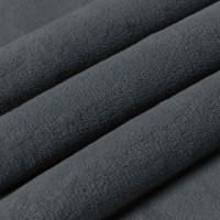 Produktbild för Kastfilt Mörkgrå 220 x 240 cm Fleece